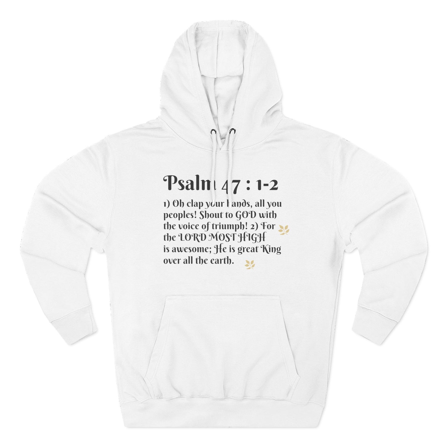 Inspirational Bible Verse Hoodie, Faith Sweatshirt, Religious Gift, Cozy Church Attire, Christian Apparel