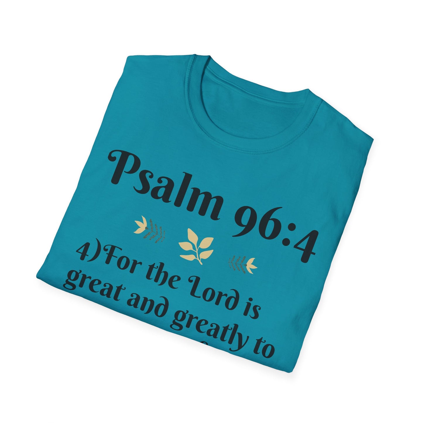 Faith-Inspired Unisex Softstyle T-Shirt, Inspirational Tee, Bible Verse Apparel, Christian Gift, Casual Wear, Everyday Comfort