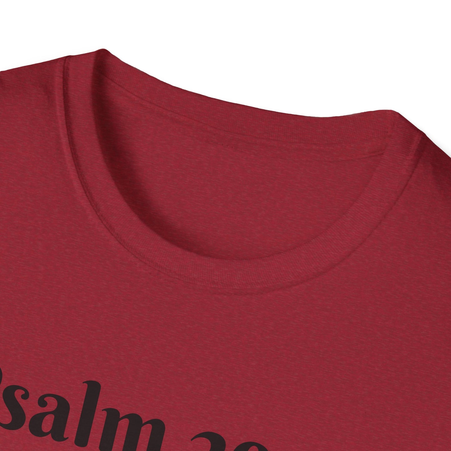 Psalm 29:4 Inspirational Unisex Softstyle T-Shirt, Faith-Based Tee, Christian Apparel, Motivational Shirt, Religious Gift, Spiritual Wear