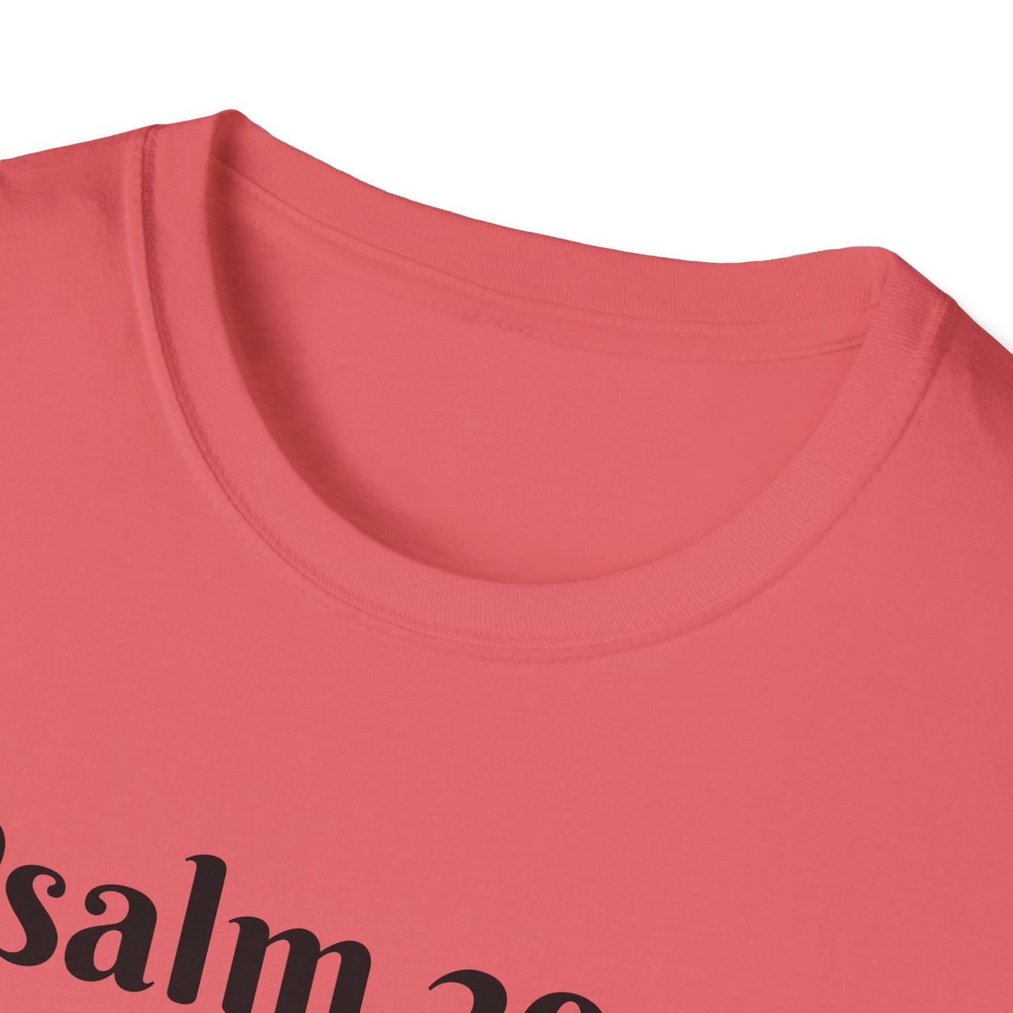 Psalm 29:4 Inspirational Unisex Softstyle T-Shirt, Faith-Based Tee, Christian Apparel, Motivational Shirt, Religious Gift, Spiritual Wear