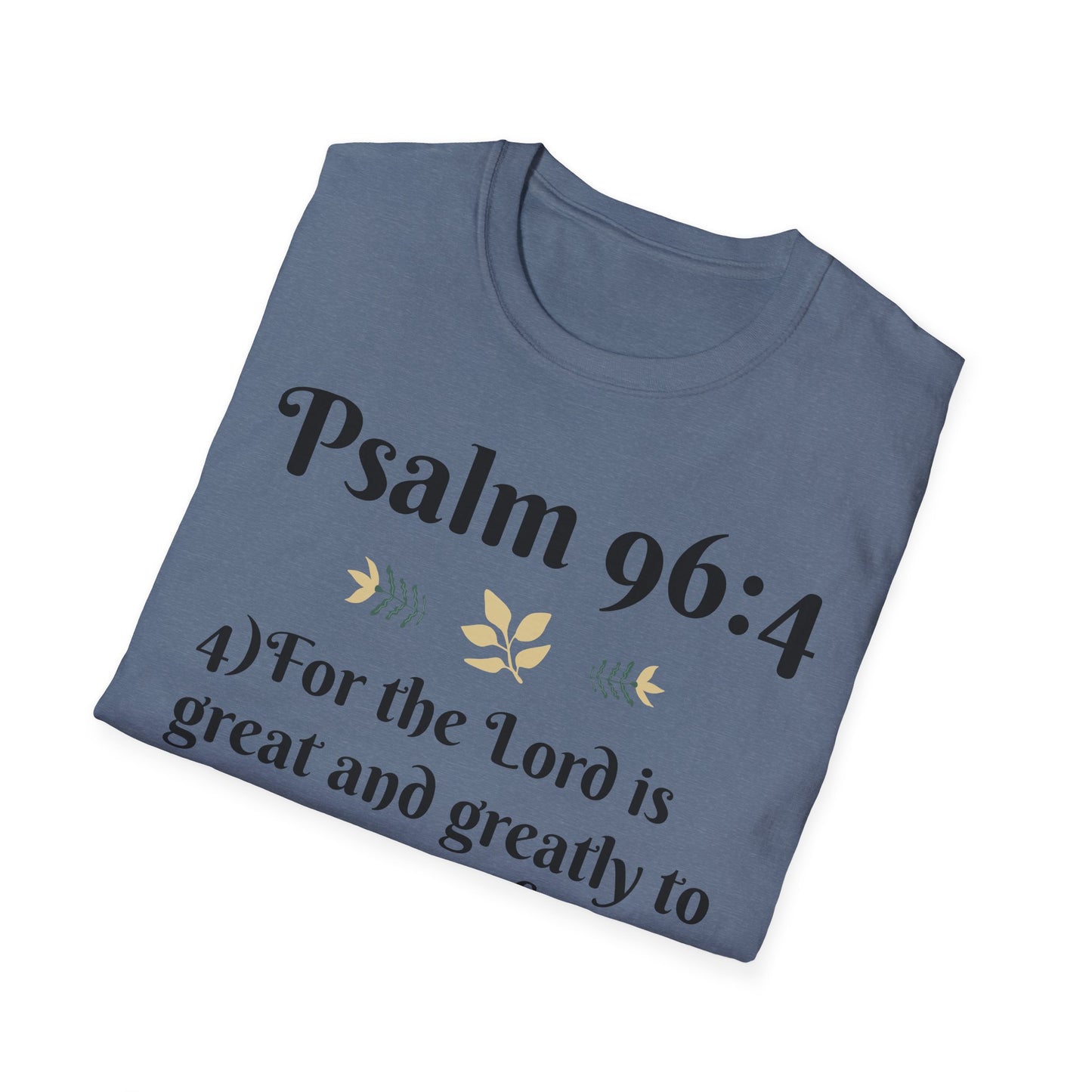 Faith-Inspired Unisex Softstyle T-Shirt, Inspirational Tee, Bible Verse Apparel, Christian Gift, Casual Wear, Everyday Comfort