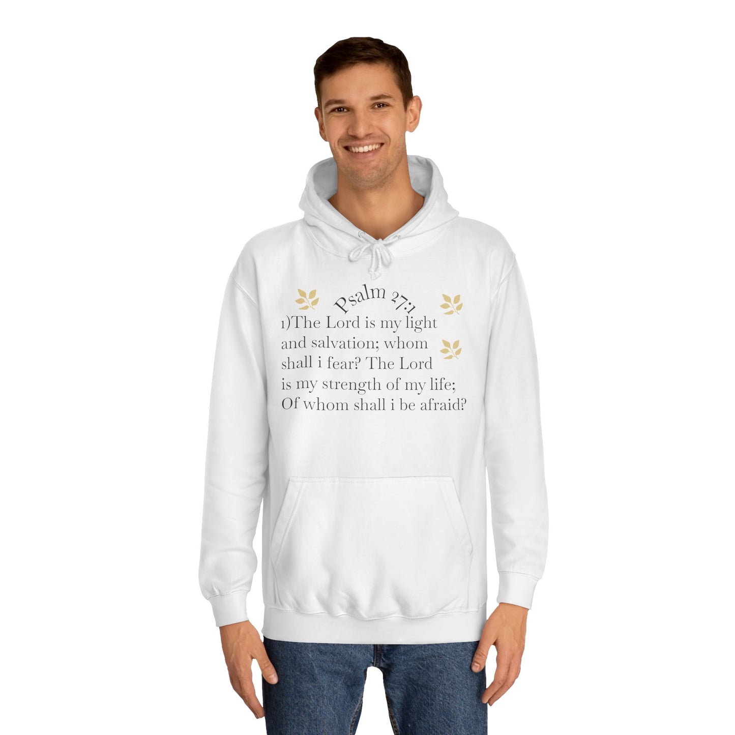 Hoodie - Psalm Tee's, Carry The Word of GOD with You Everywhere You Go