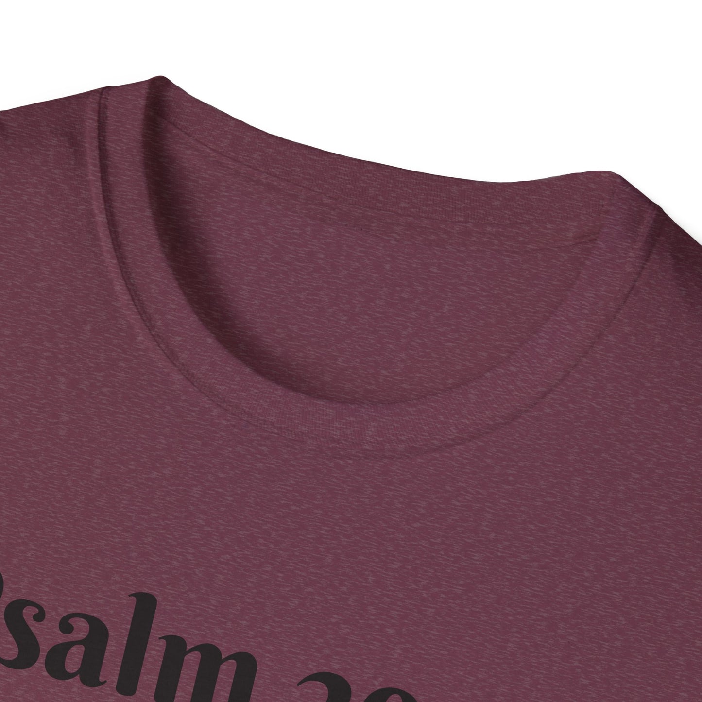 Psalm 29:4 Inspirational Unisex Softstyle T-Shirt, Faith-Based Tee, Christian Apparel, Motivational Shirt, Religious Gift, Spiritual Wear