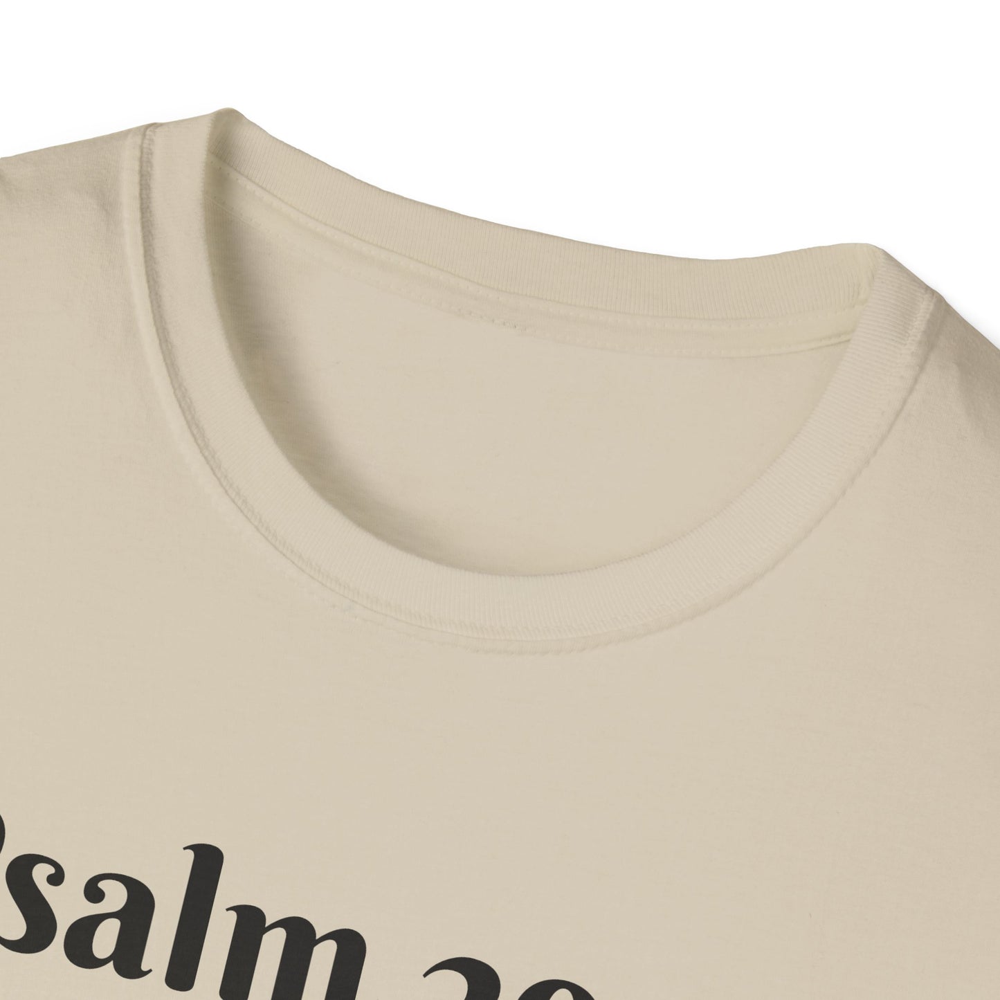 Psalm 29:4 Inspirational Unisex Softstyle T-Shirt, Faith-Based Tee, Christian Apparel, Motivational Shirt, Religious Gift, Spiritual Wear