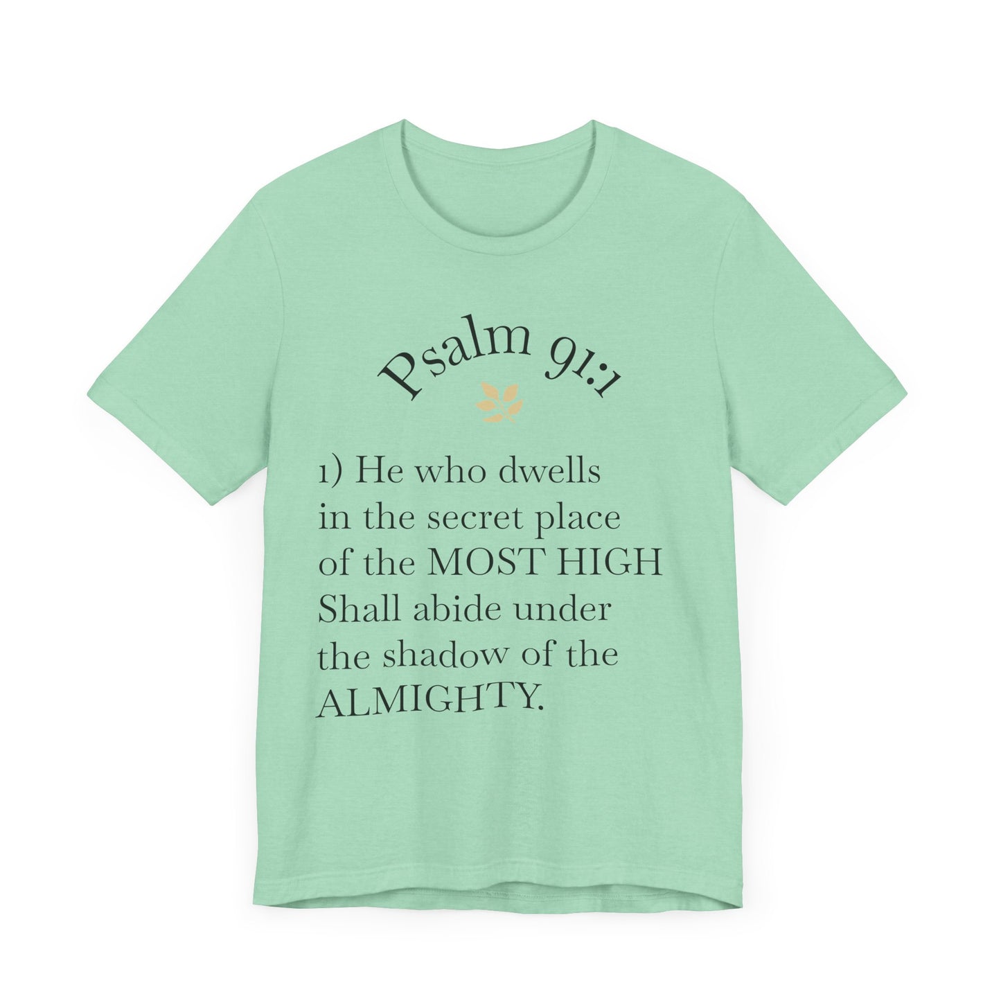Inspirational Quote Tee, Faith-Based Apparel, Gift for Religious Holidays, Christian T-Shirt, Scripture Inspired Clothing