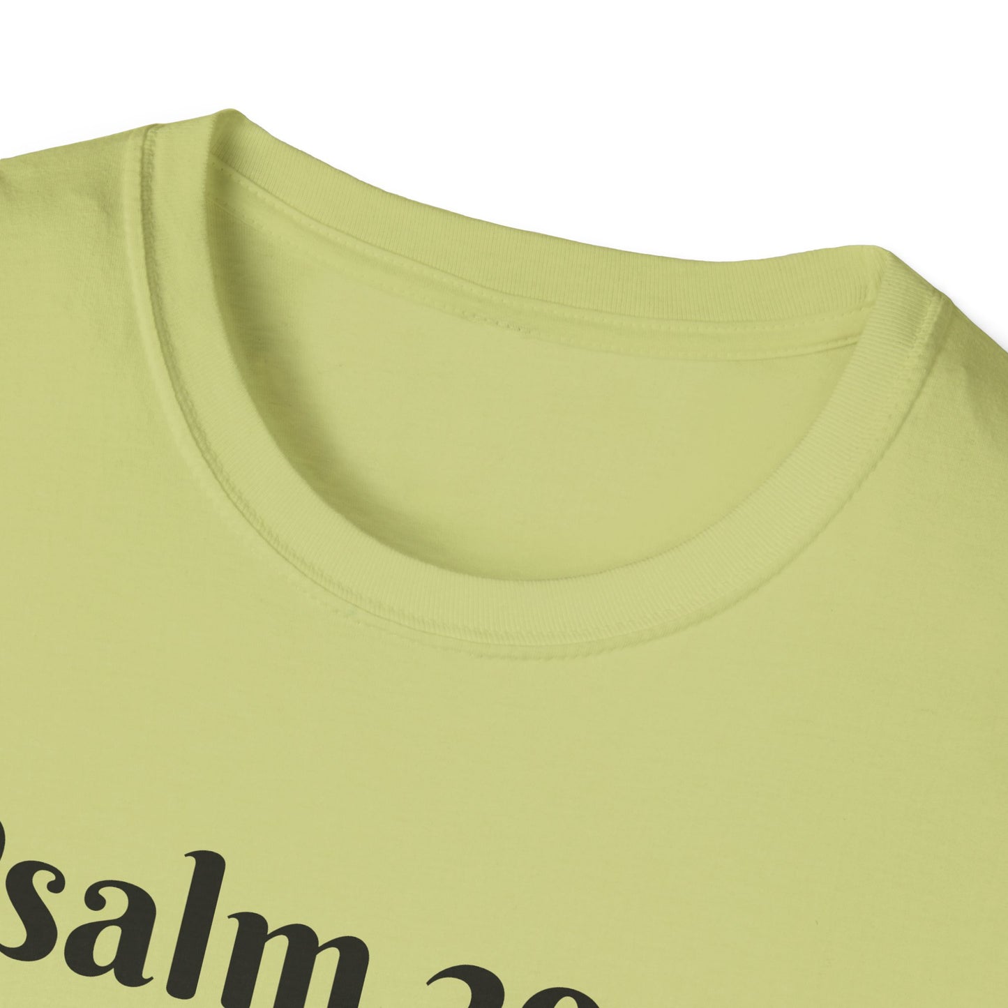 Psalm 29:4 Inspirational Unisex Softstyle T-Shirt, Faith-Based Tee, Christian Apparel, Motivational Shirt, Religious Gift, Spiritual Wear