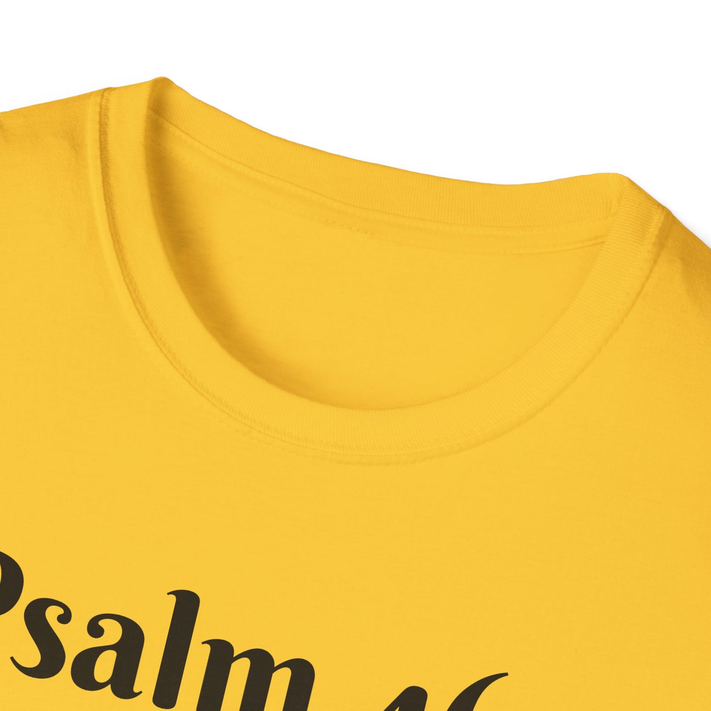 Inspirational Quote T-Shirt | Psalm 46:1 | Unisex Tee, Gift for Faith, Christian Apparel, Motivational Wear, Relaxed Fit