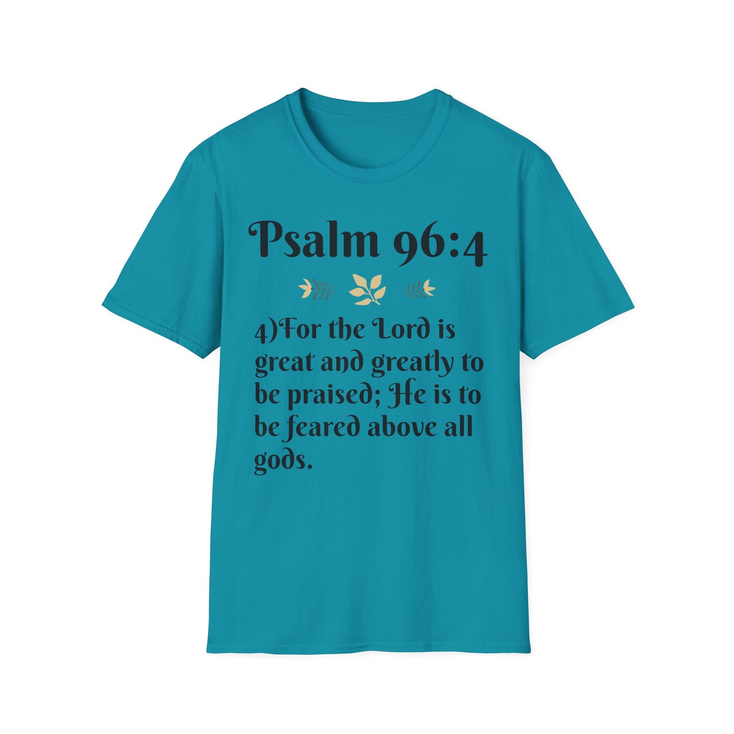 Faith-Inspired Unisex Softstyle T-Shirt, Inspirational Tee, Bible Verse Apparel, Christian Gift, Casual Wear, Everyday Comfort