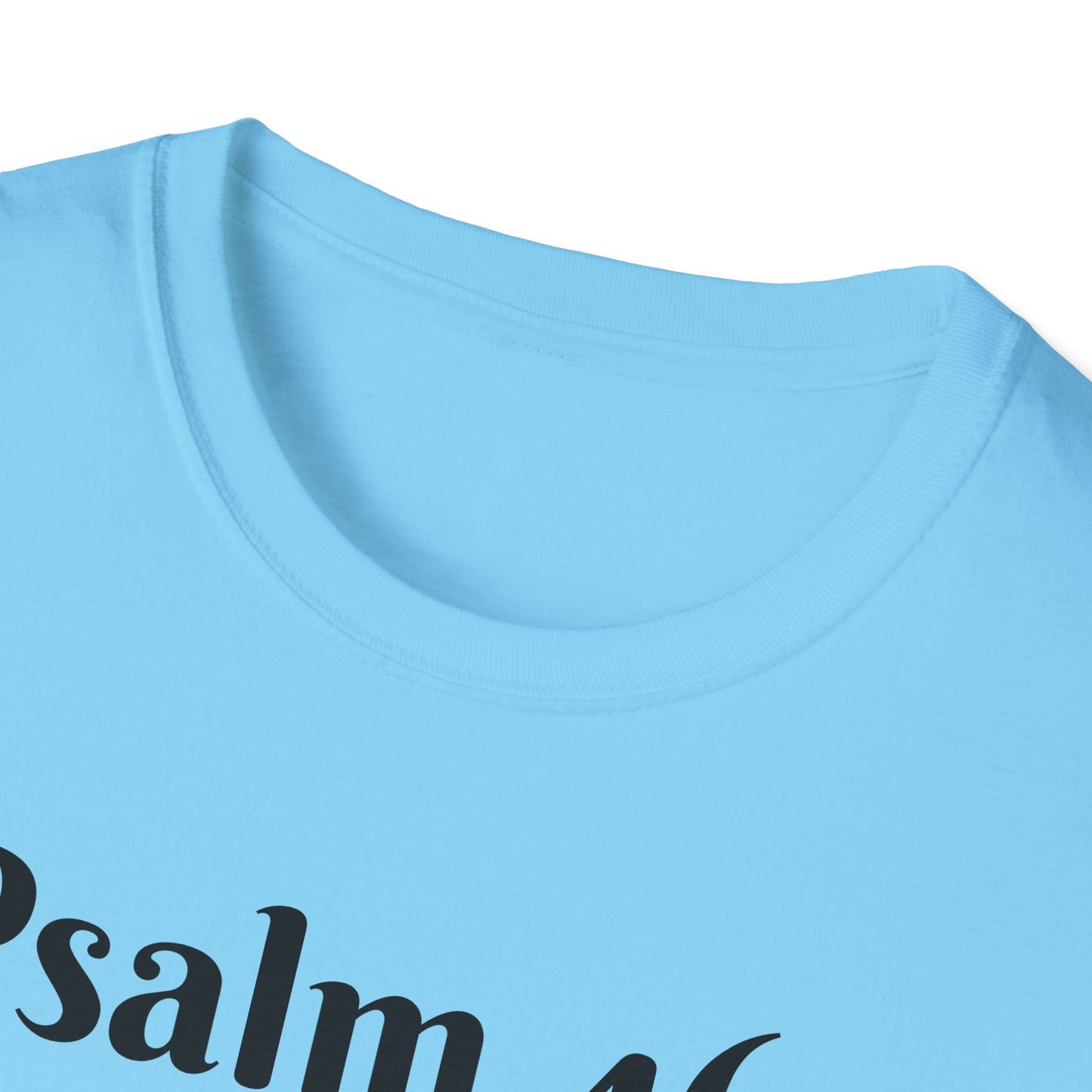 Inspirational Quote T-Shirt | Psalm 46:1 | Unisex Tee, Gift for Faith, Christian Apparel, Motivational Wear, Relaxed Fit