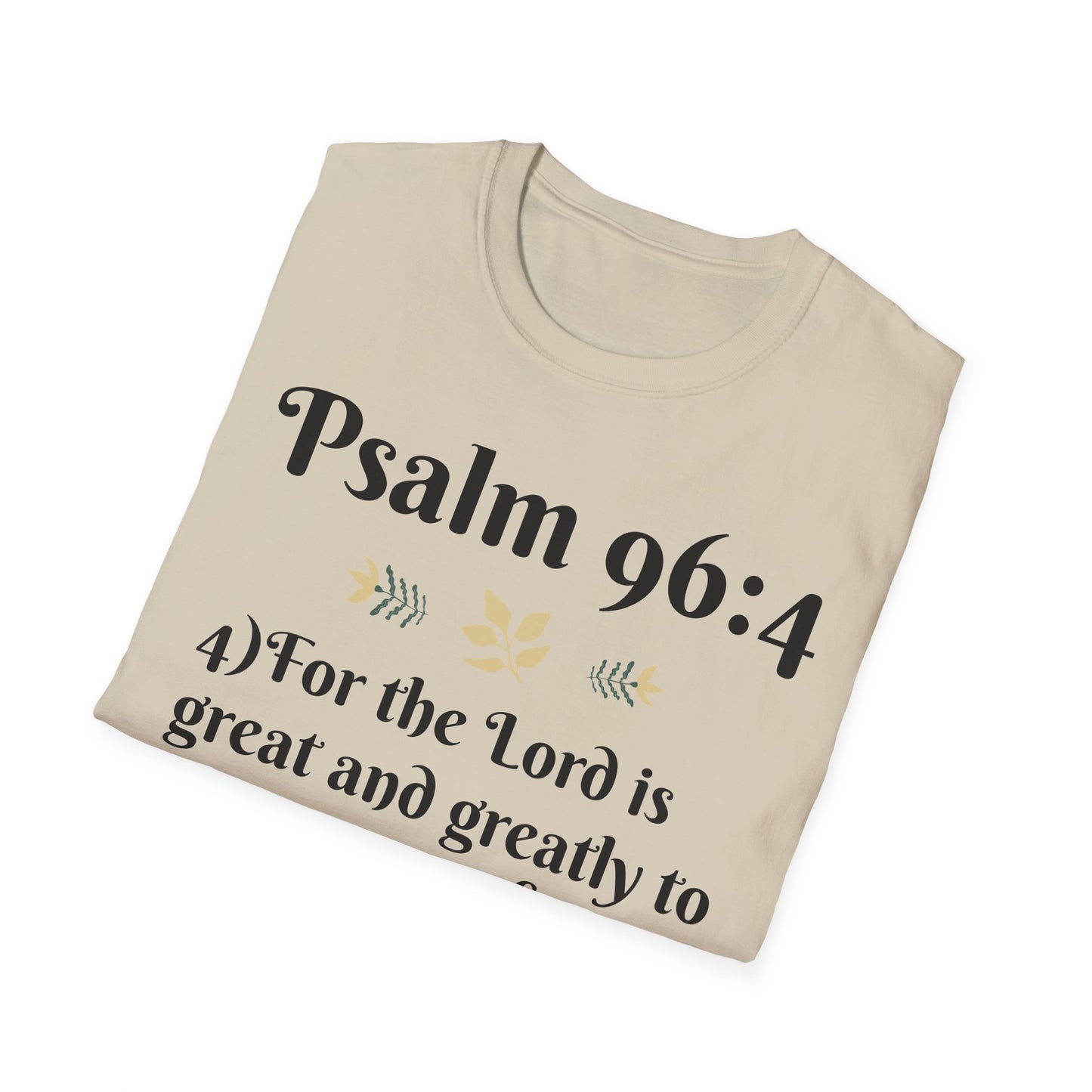 Faith-Inspired Unisex Softstyle T-Shirt, Inspirational Tee, Bible Verse Apparel, Christian Gift, Casual Wear, Everyday Comfort