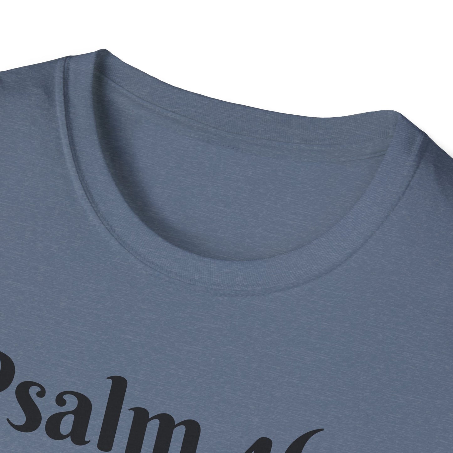 Inspirational Quote T-Shirt | Psalm 46:1 | Unisex Tee, Gift for Faith, Christian Apparel, Motivational Wear, Relaxed Fit