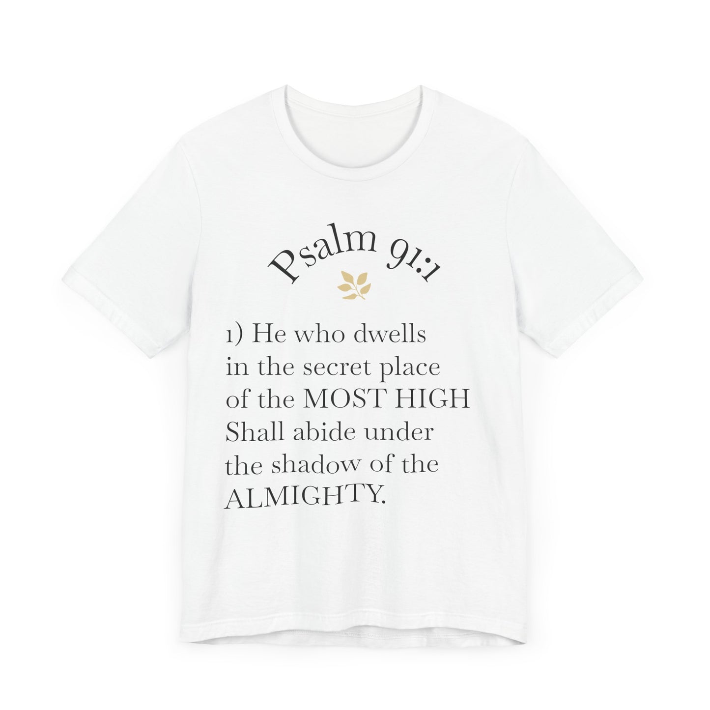 Unisex Jersey Short Sleeve Tee