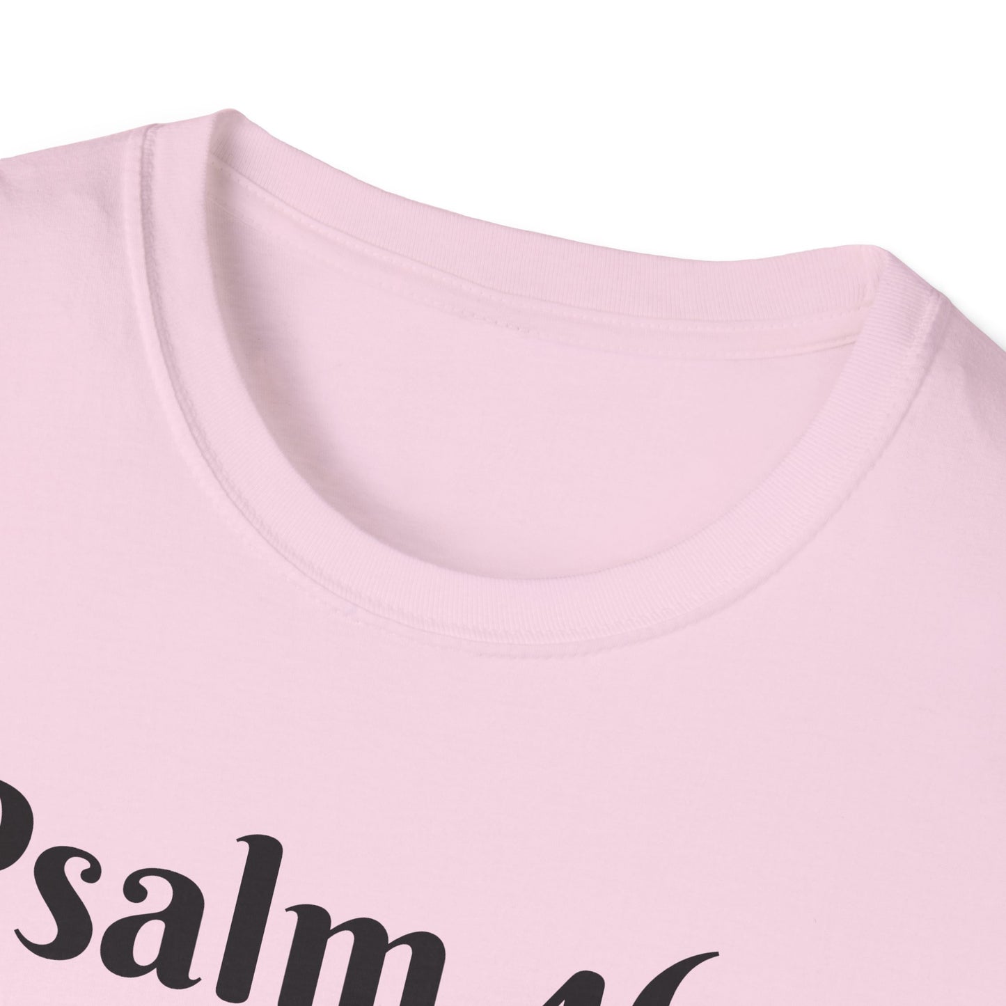 Inspirational Quote T-Shirt | Psalm 46:1 | Unisex Tee, Gift for Faith, Christian Apparel, Motivational Wear, Relaxed Fit