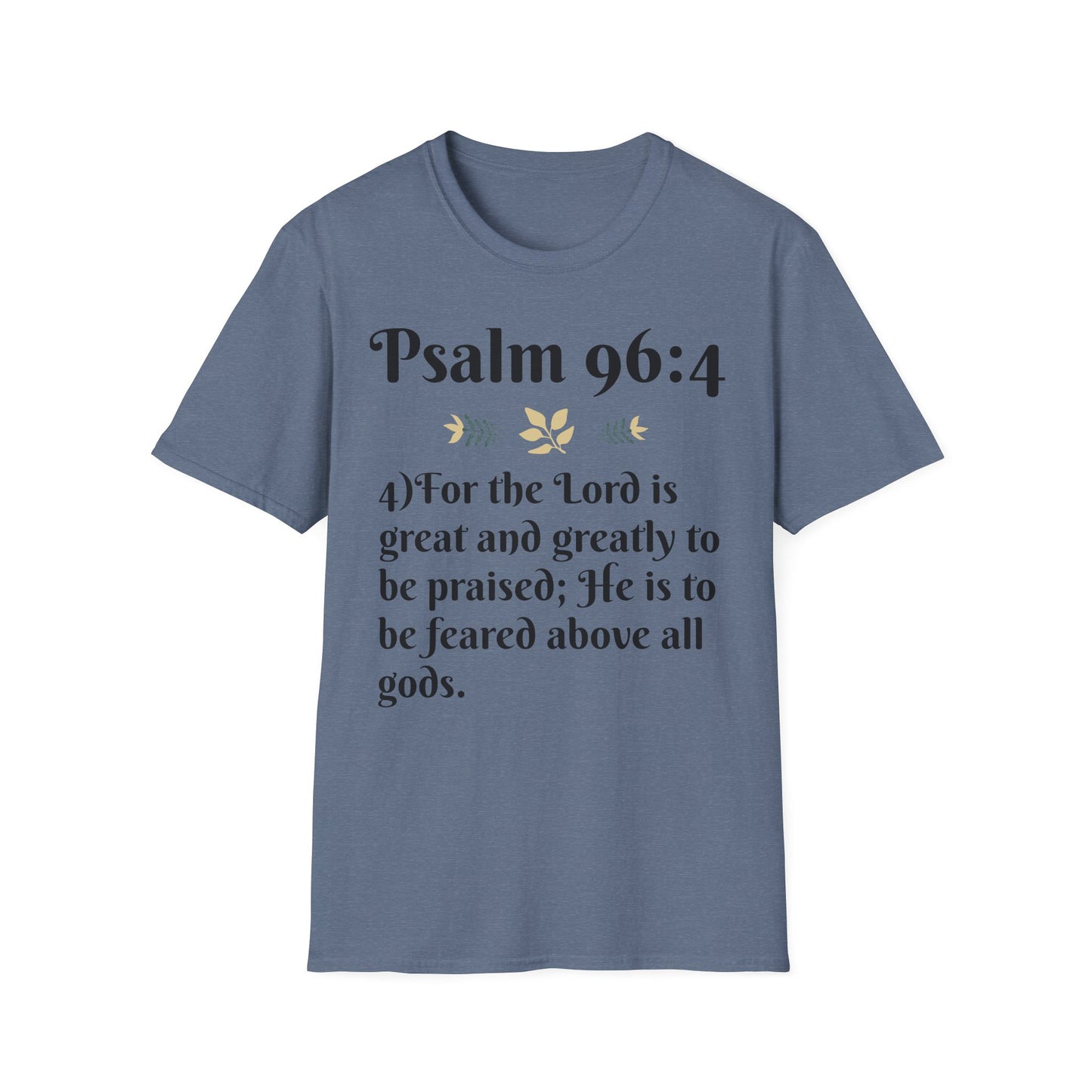 Faith-Inspired Unisex Softstyle T-Shirt, Inspirational Tee, Bible Verse Apparel, Christian Gift, Casual Wear, Everyday Comfort