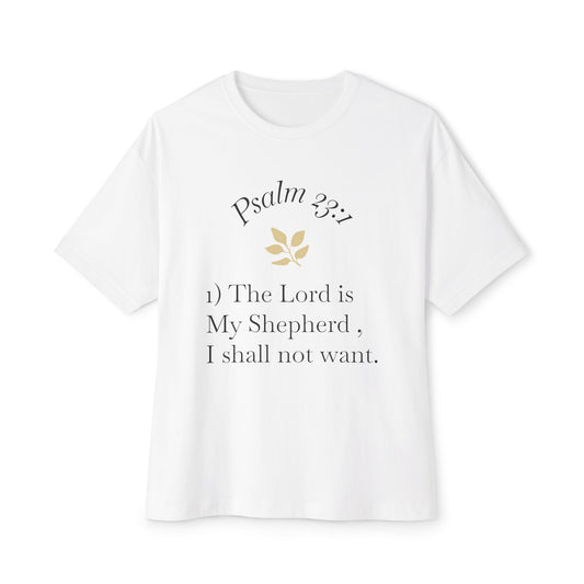 Unisex Oversized Boxy Tee