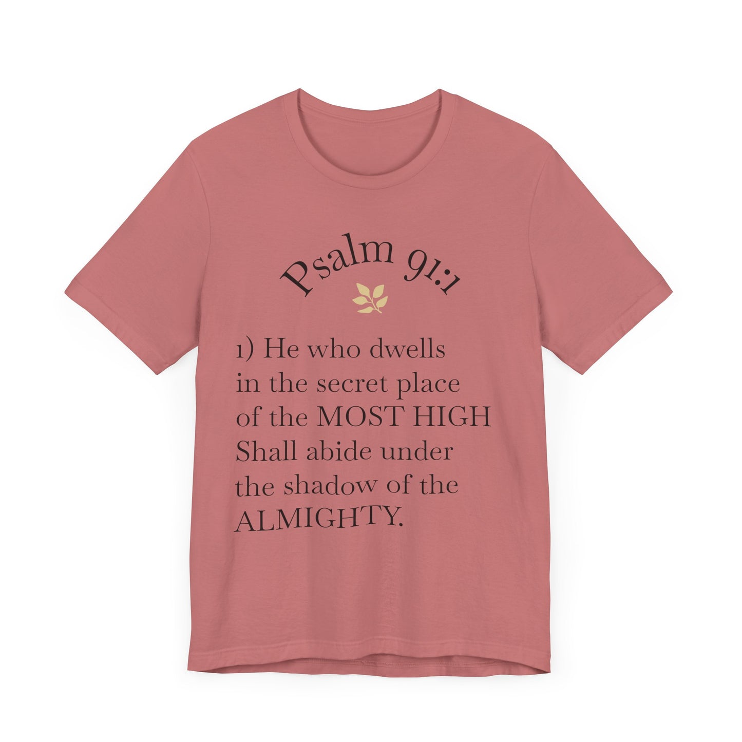 Unisex Jersey Short Sleeve Tee