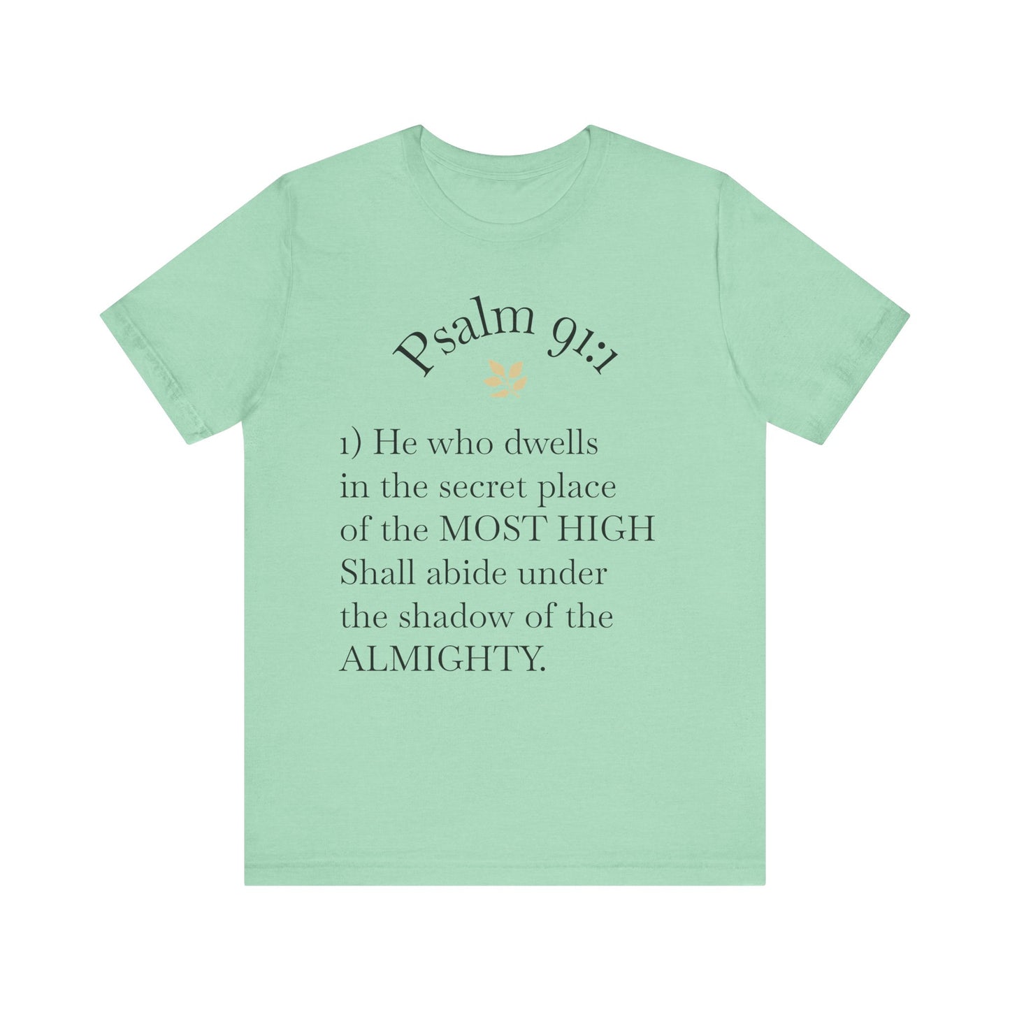 Unisex Jersey Short Sleeve Tee