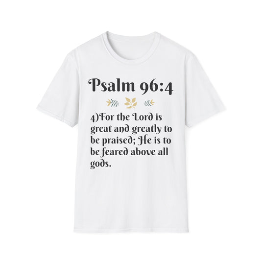 Faith-Inspired Unisex Softstyle T-Shirt, Inspirational Tee, Bible Verse Apparel, Christian Gift, Casual Wear, Everyday Comfort