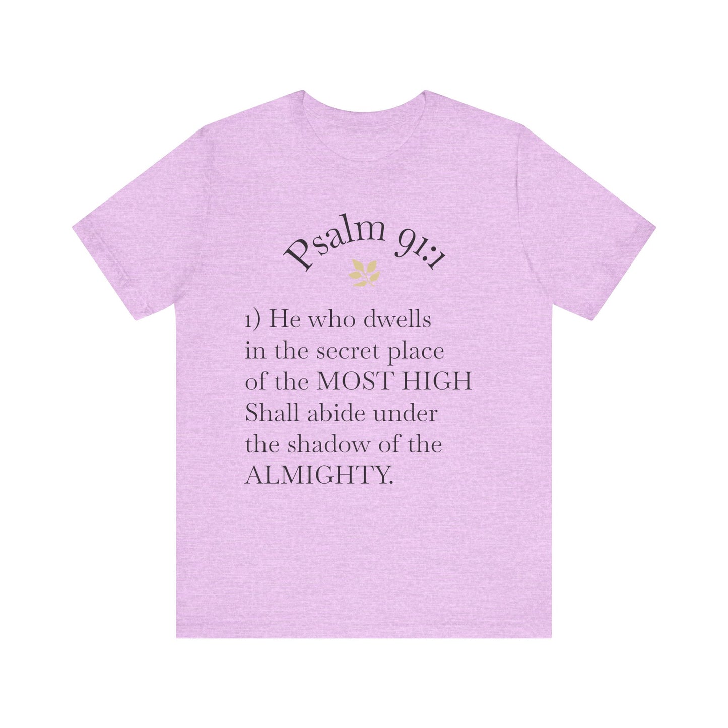 Unisex Jersey Short Sleeve Tee