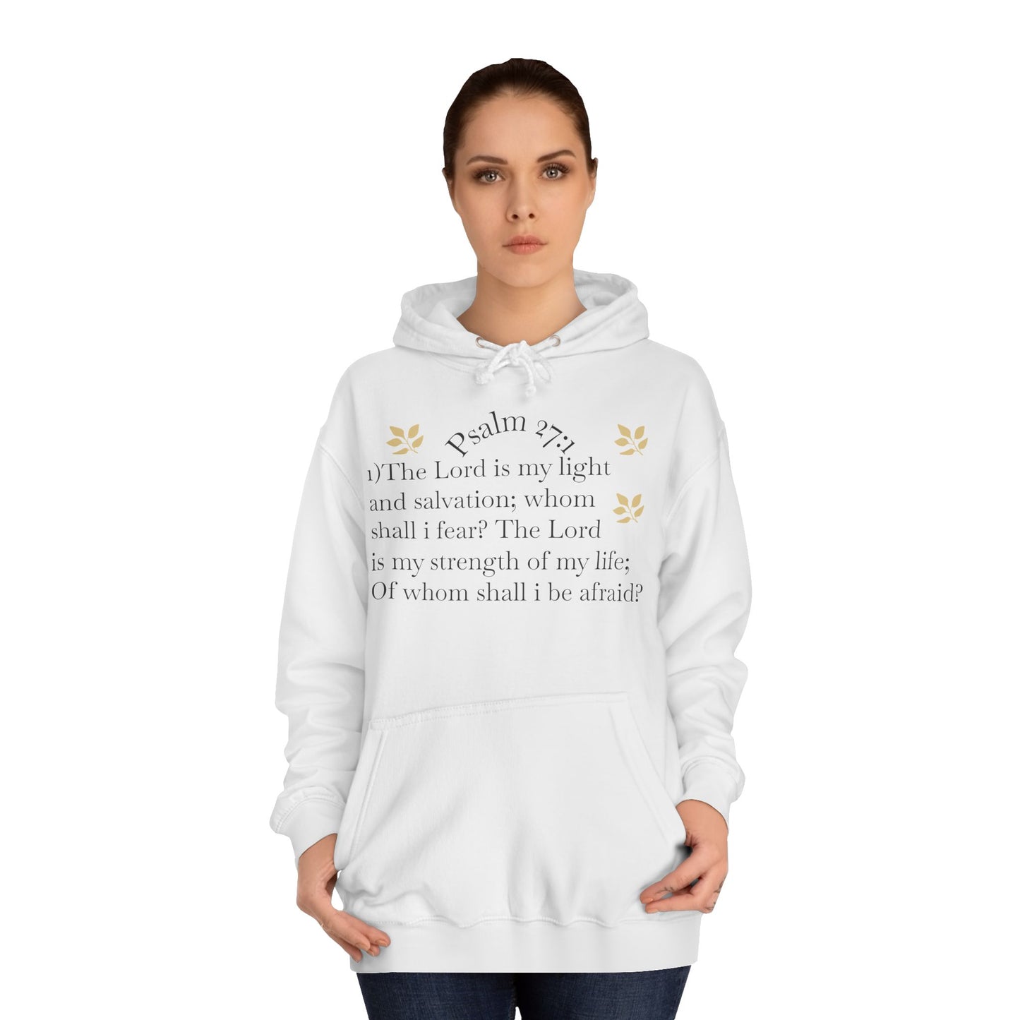 Hoodie - Psalm Tee's, Carry The Word of GOD with You Everywhere You Go
