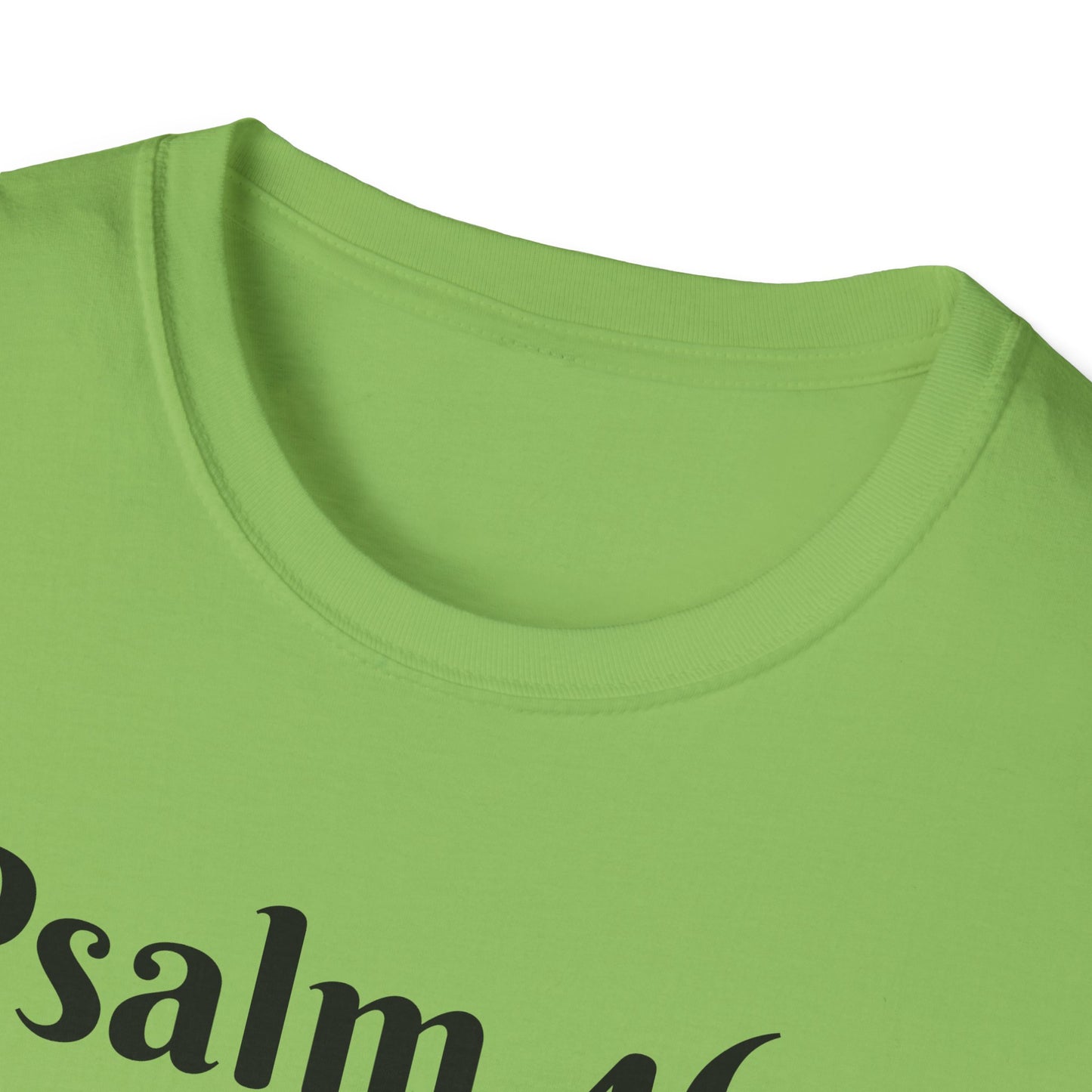 Inspirational Quote T-Shirt | Psalm 46:1 | Unisex Tee, Gift for Faith, Christian Apparel, Motivational Wear, Relaxed Fit