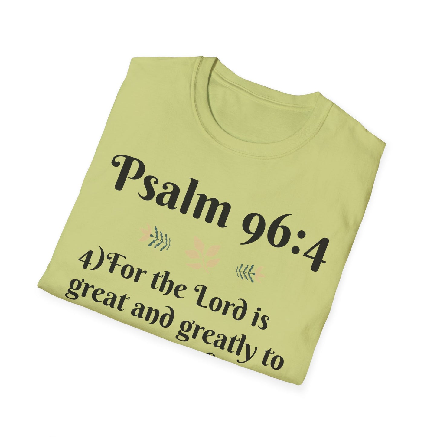 Faith-Inspired Unisex Softstyle T-Shirt, Inspirational Tee, Bible Verse Apparel, Christian Gift, Casual Wear, Everyday Comfort