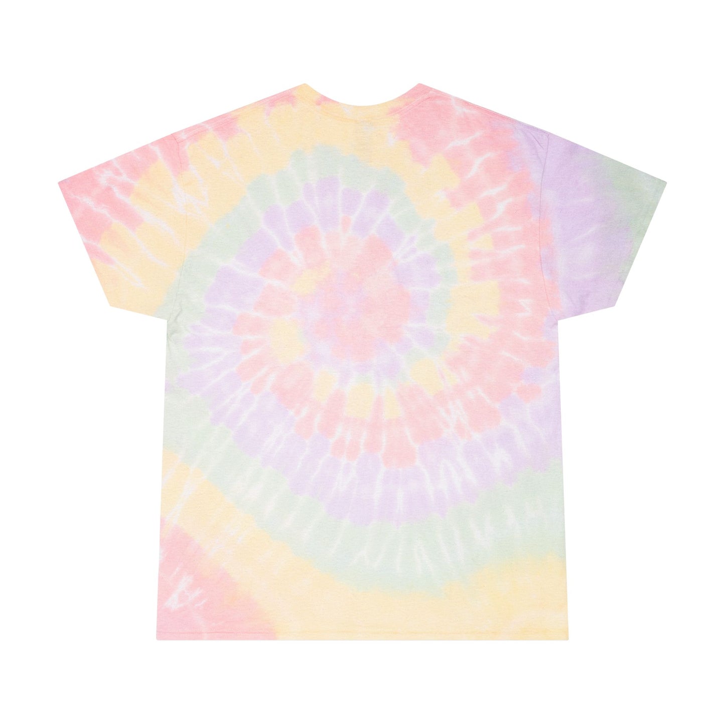 Spiral Tie-Dye Tee with Inspirational Psalm | Boho Chic Top for Relaxed Style, Spiritual Gift, Summer Wear, Festival Attire