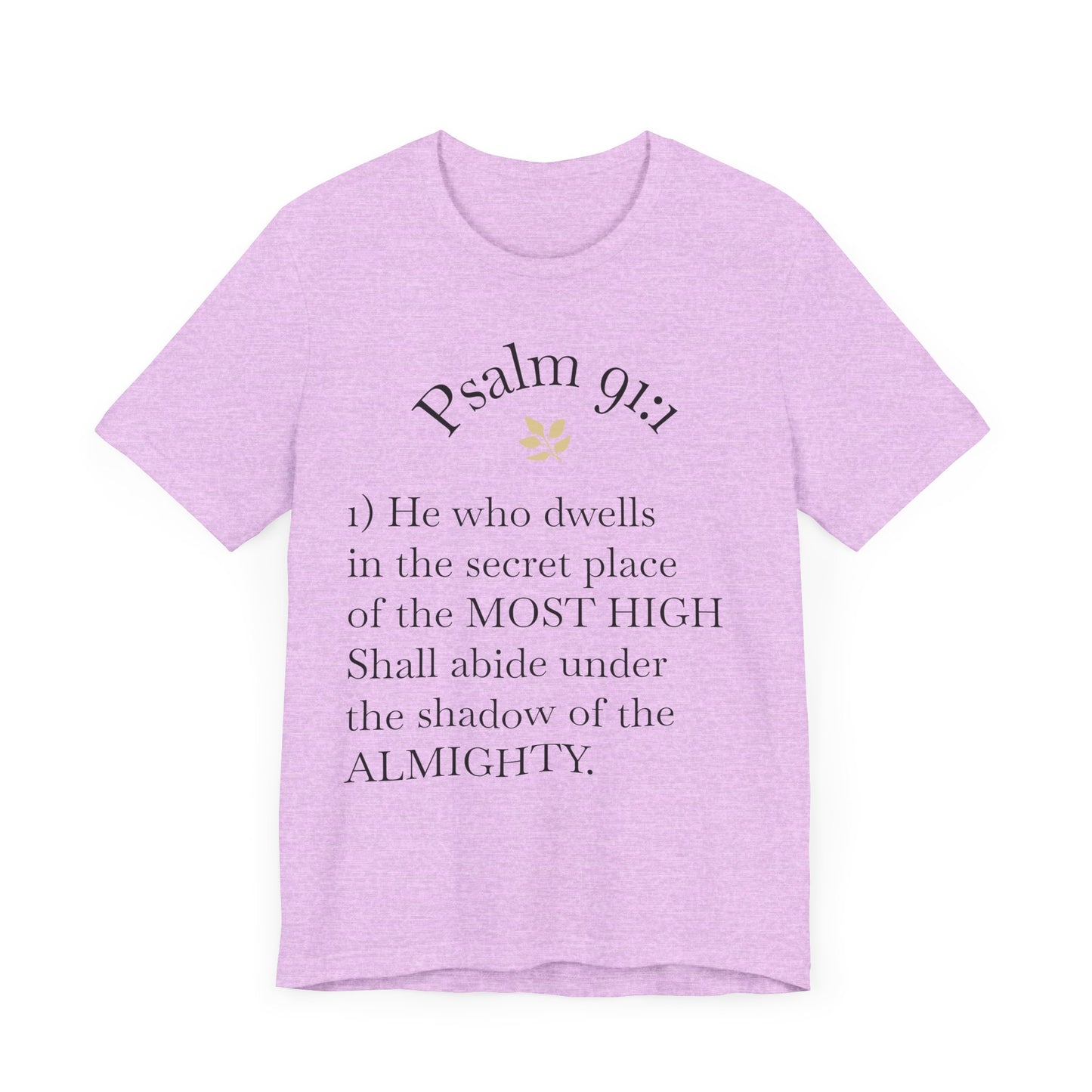 Unisex Jersey Short Sleeve Tee