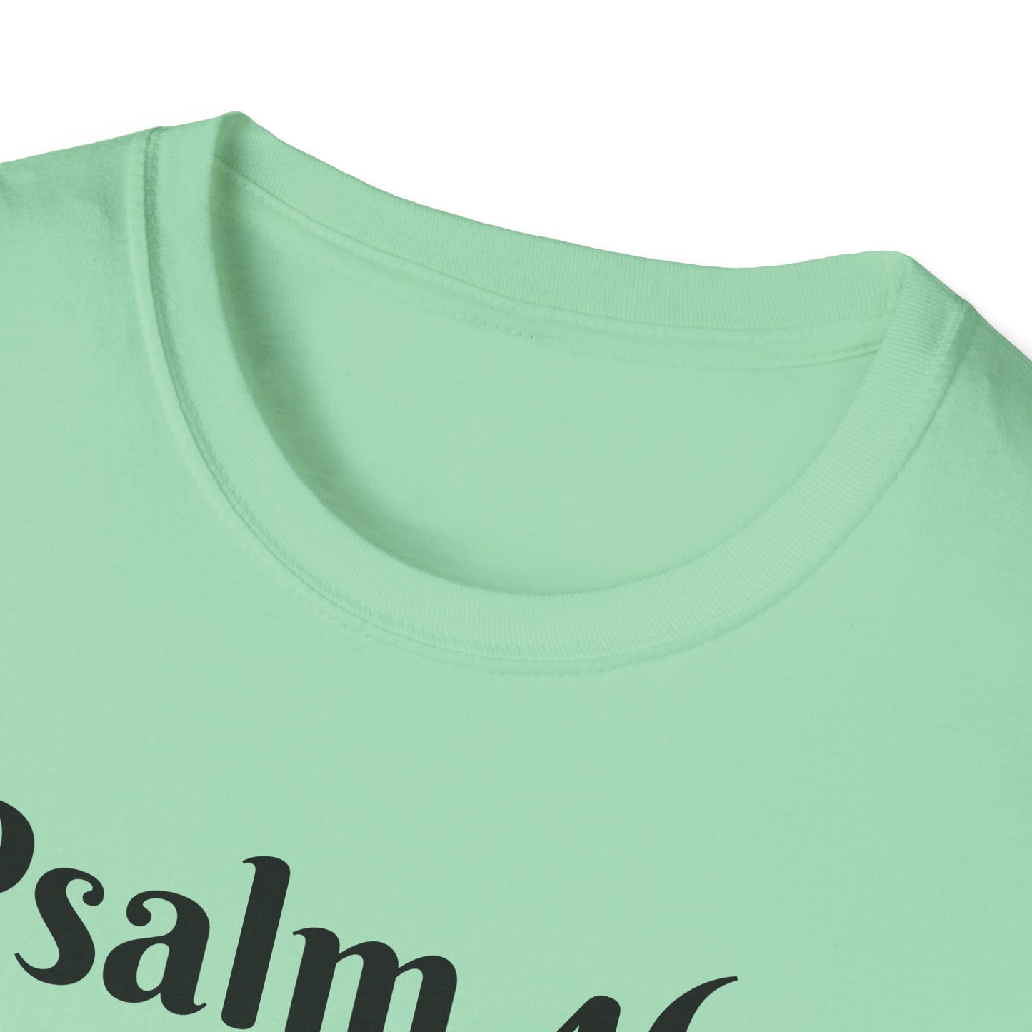 Inspirational Quote T-Shirt | Psalm 46:1 | Unisex Tee, Gift for Faith, Christian Apparel, Motivational Wear, Relaxed Fit