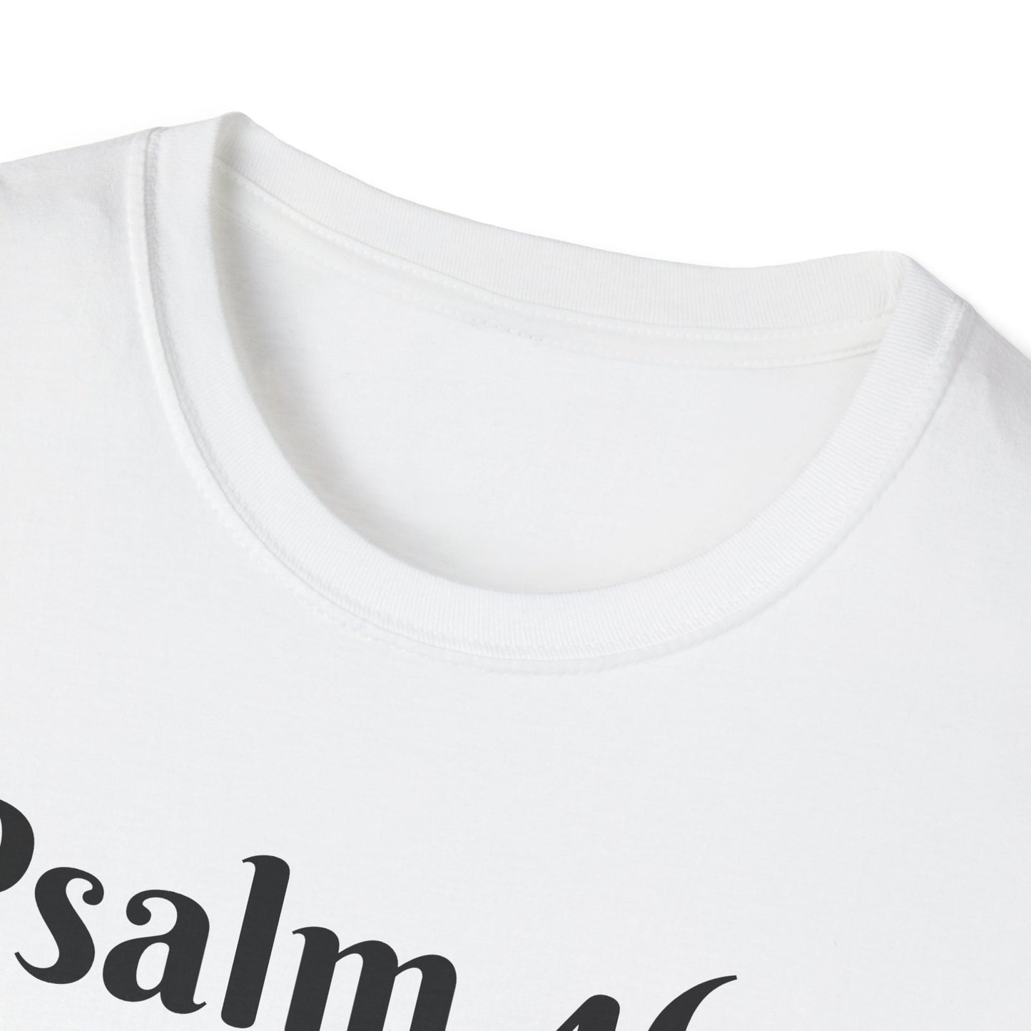 Inspirational Quote T-Shirt | Psalm 46:1 | Unisex Tee, Gift for Faith, Christian Apparel, Motivational Wear, Relaxed Fit